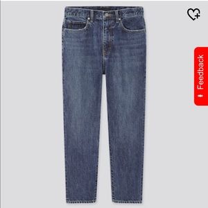 NWT Slouch tapered ankle jeans Uniqlo sz28👖